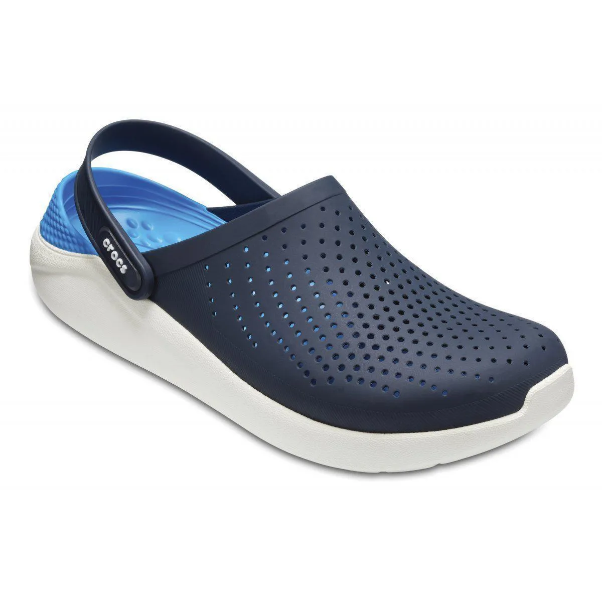 כפכף קרוקס כחול/לבן Crocs Lite Ride