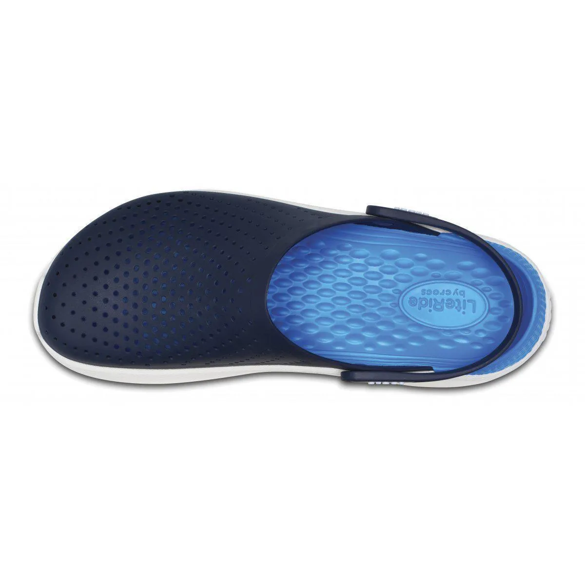 כפכף קרוקס כחול/לבן Crocs Lite Ride