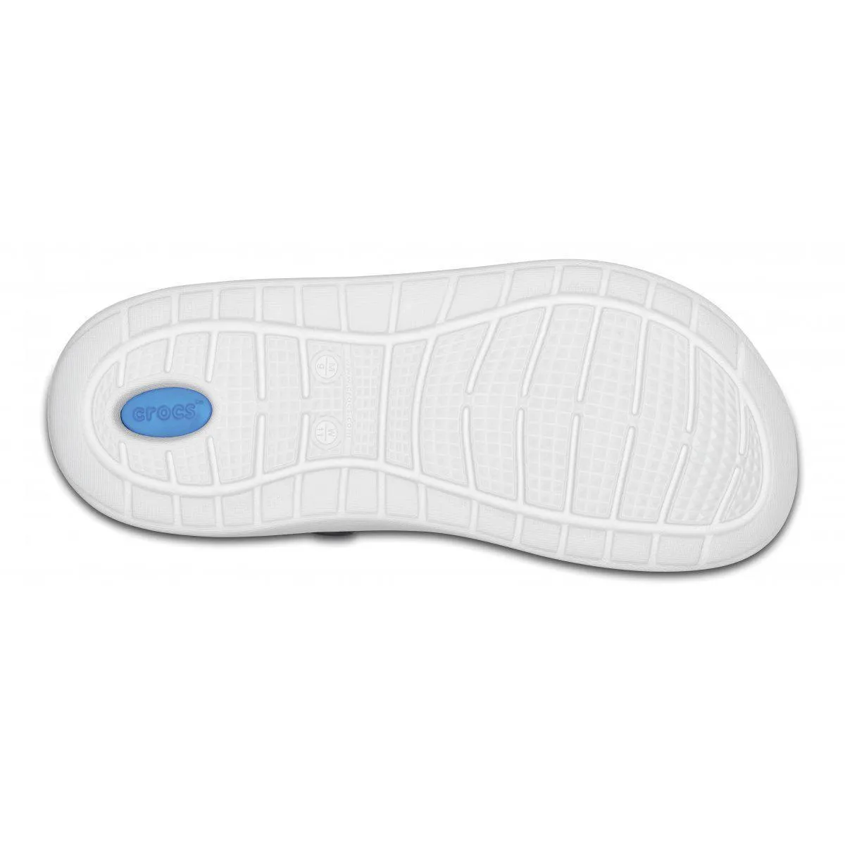 כפכף קרוקס כחול/לבן Crocs Lite Ride