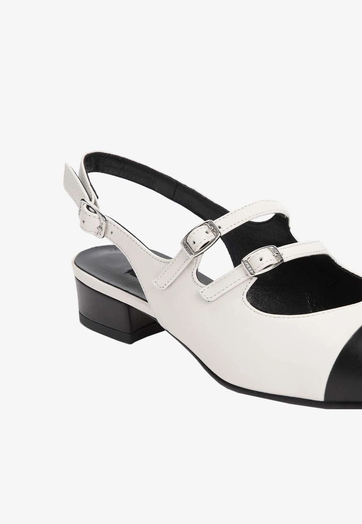Abricot 35 Leather Slingback Pumps