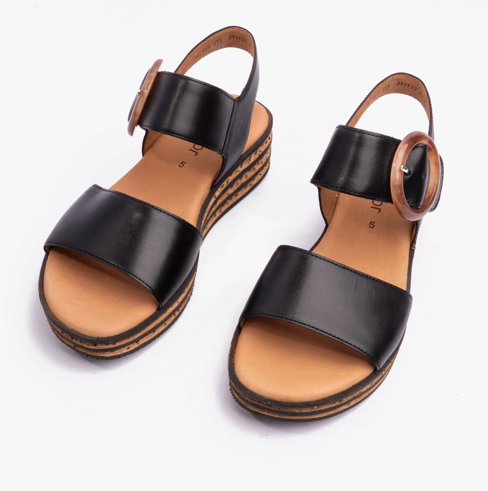 ANDRA Womens Sandals Black