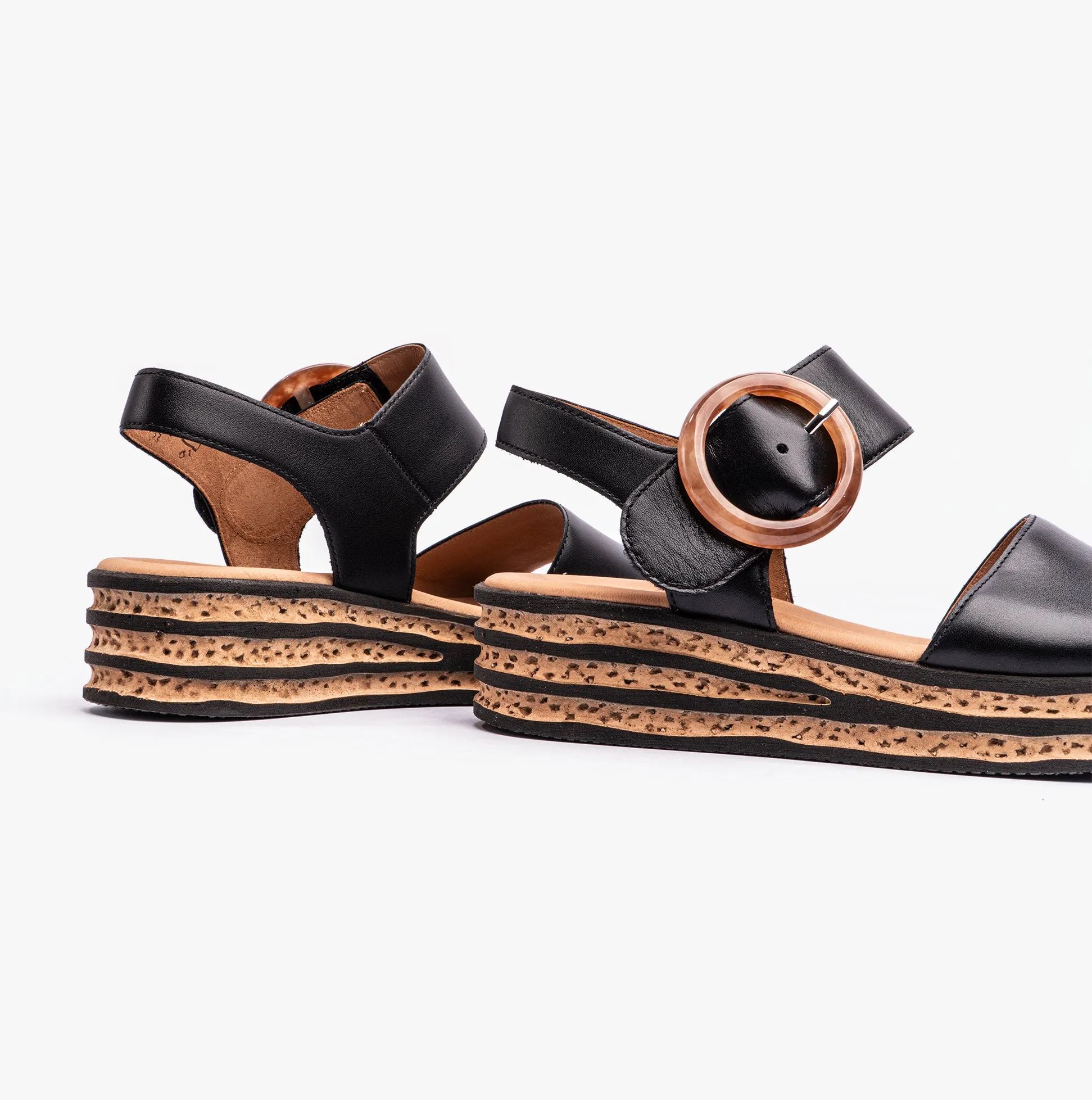 ANDRA Womens Sandals Black
