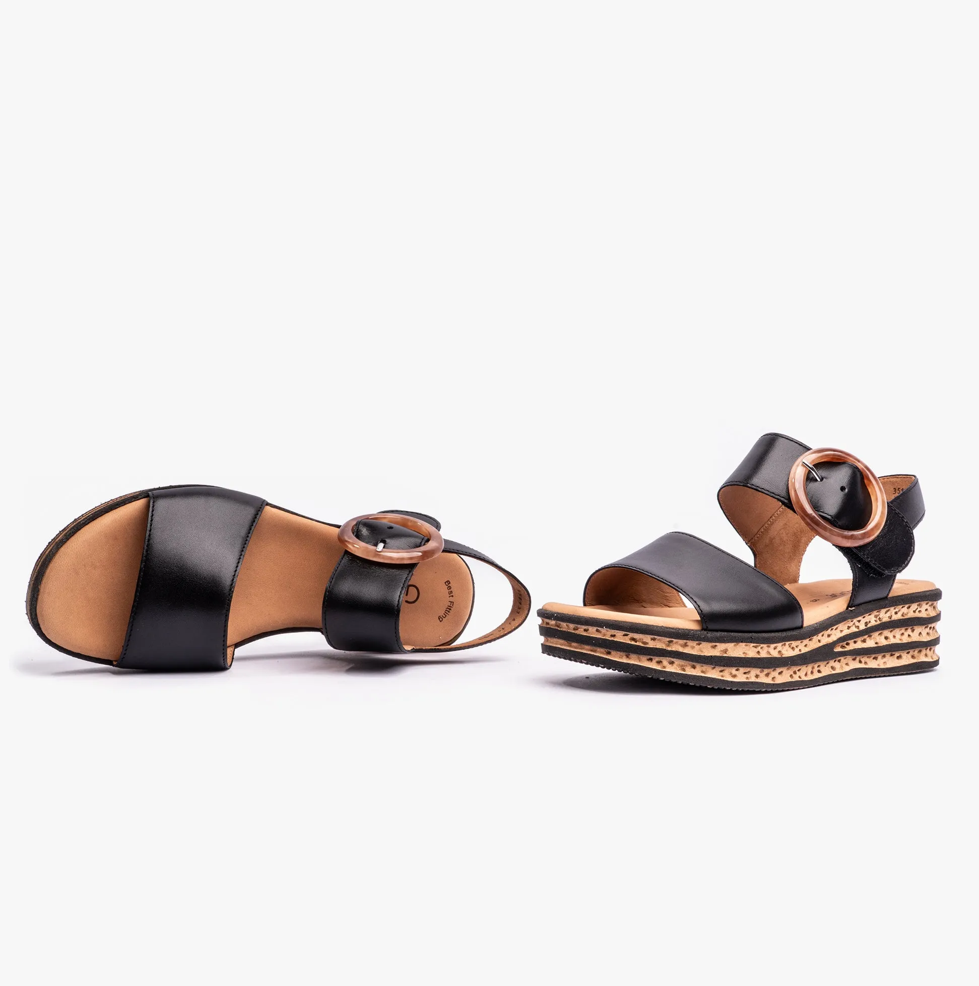 ANDRA Womens Sandals Black