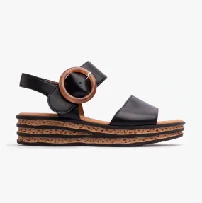ANDRA Womens Sandals Black