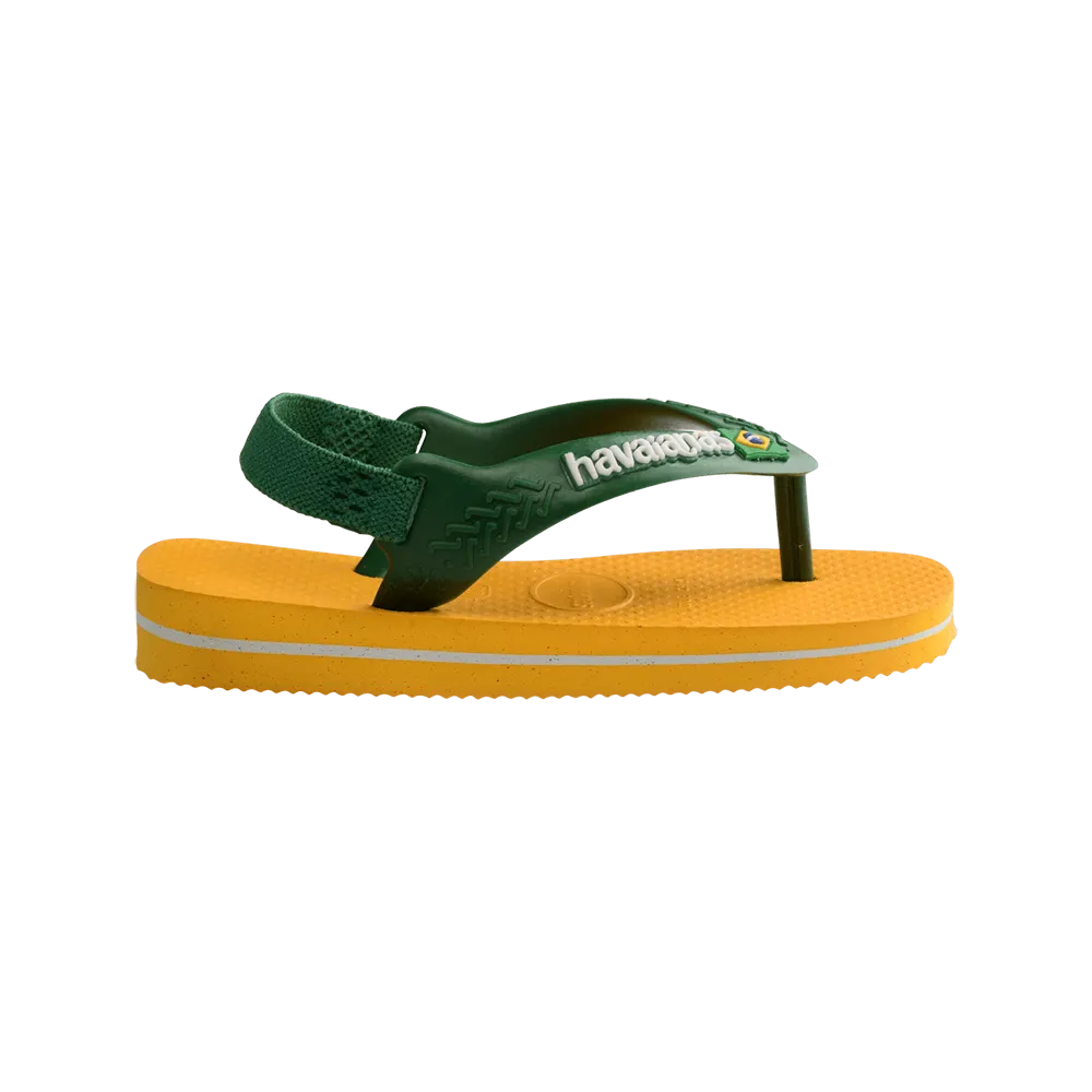Baby Brasil Logo Flip Flops
