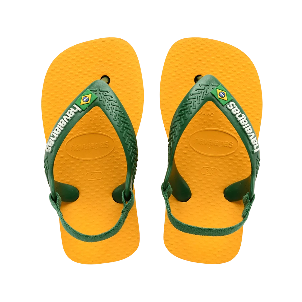 Baby Brasil Logo Flip Flops