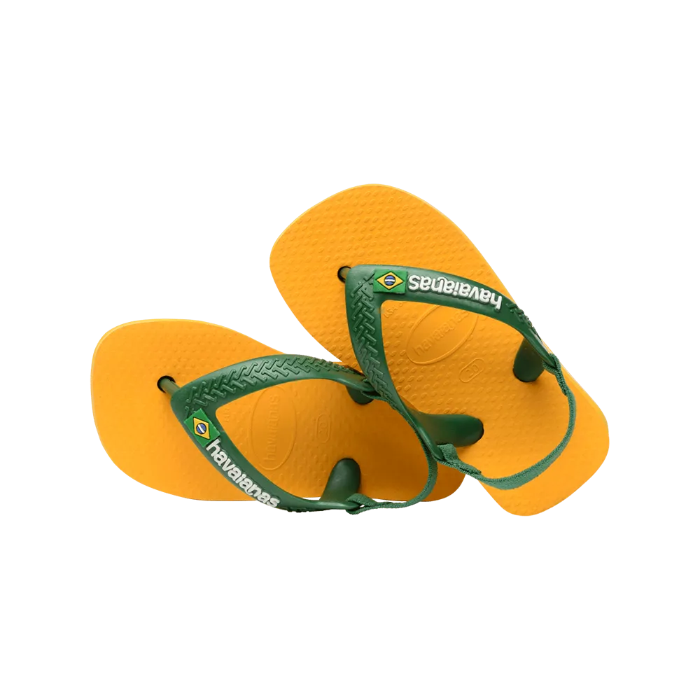 Baby Brasil Logo Flip Flops