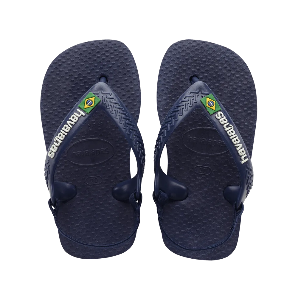 Baby Brasil Logo Flip Flops