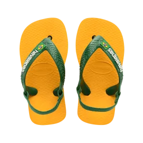 Baby Brasil Logo Flip Flops