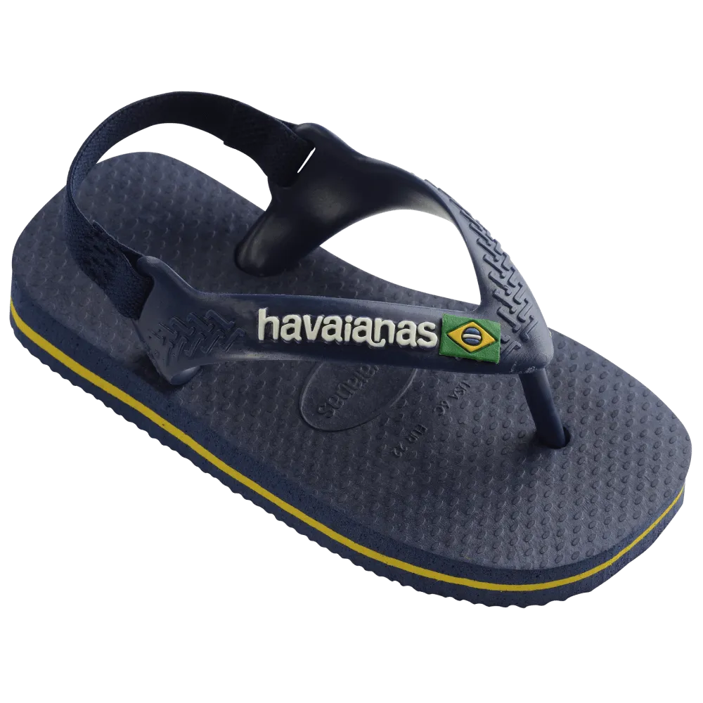 Baby Brasil Logo Flip Flops