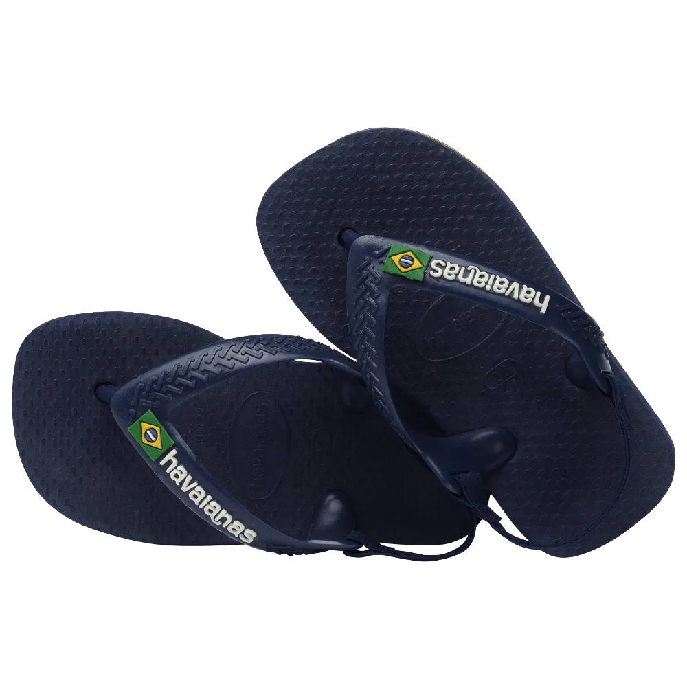 Baby Brasil Logo Flip Flops