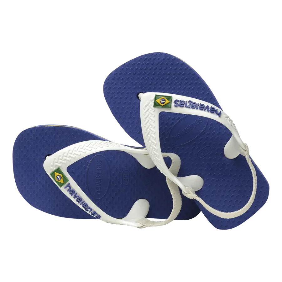 Baby Brasil Logo Flip Flops