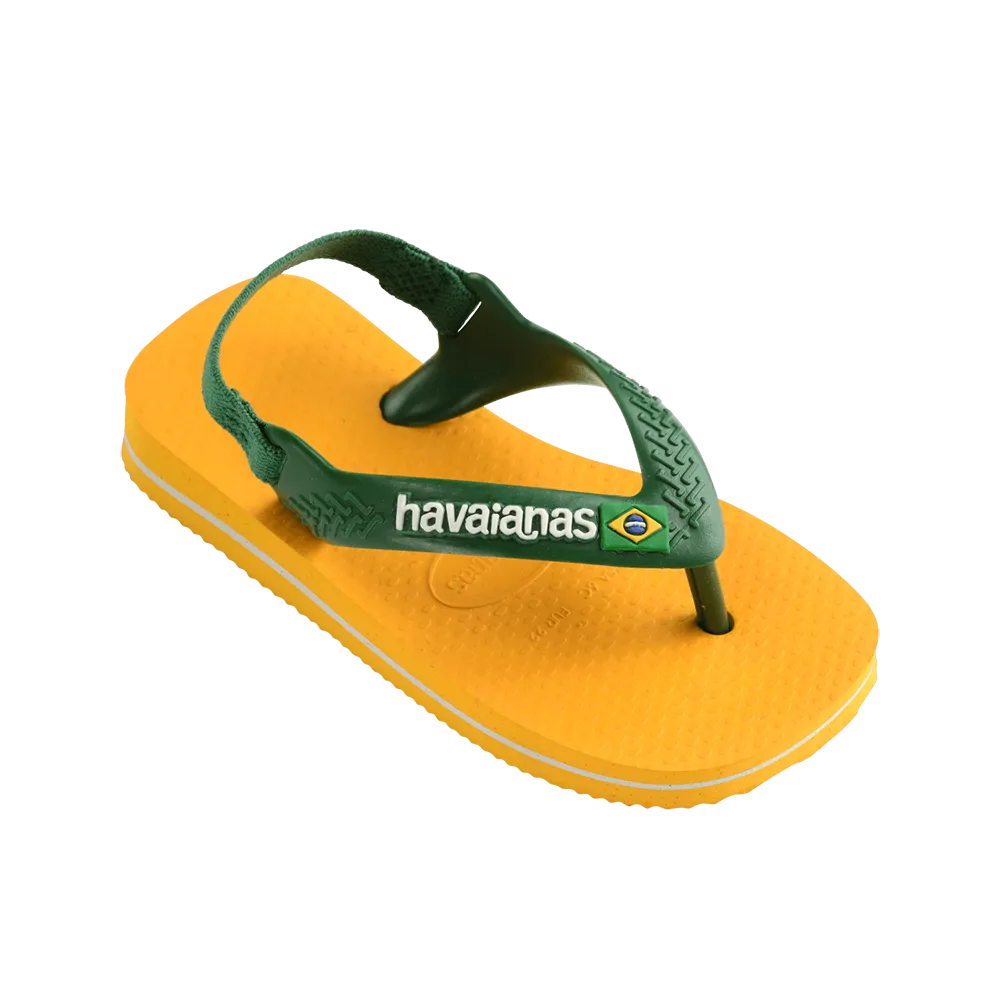Baby Brasil Logo Flip Flops