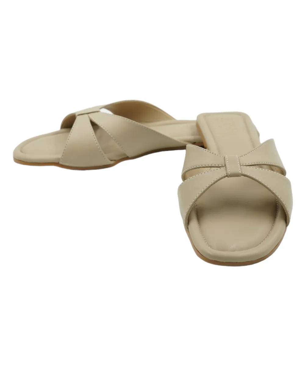 Beige Tokyo Flats