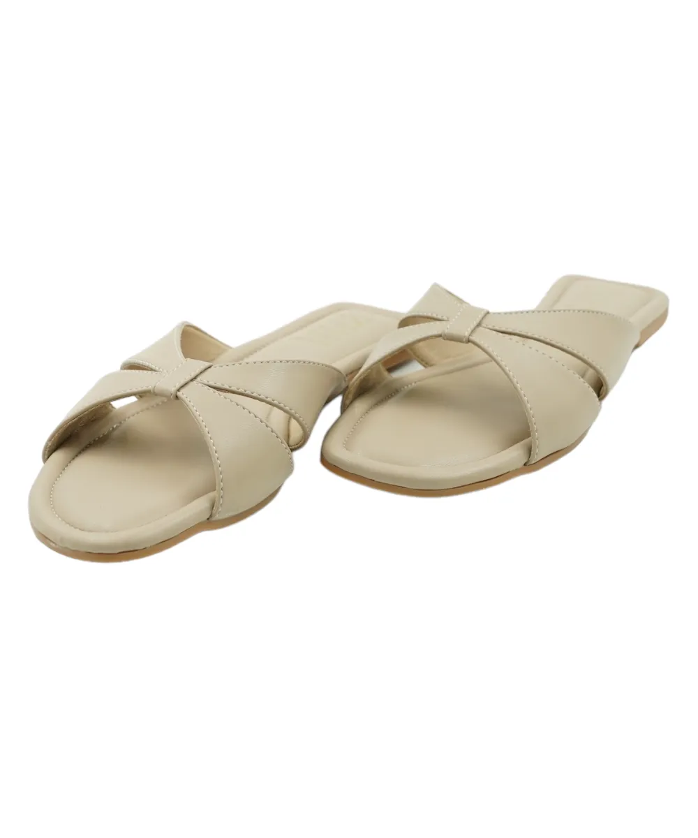 Beige Tokyo Flats