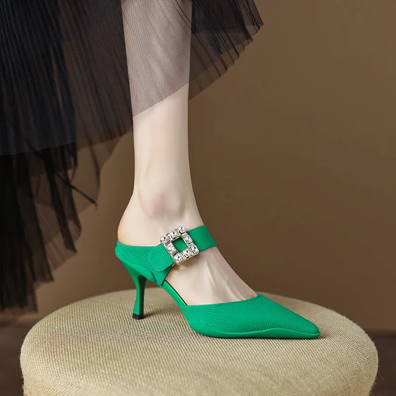 Clarke Novelty Heeled Mules