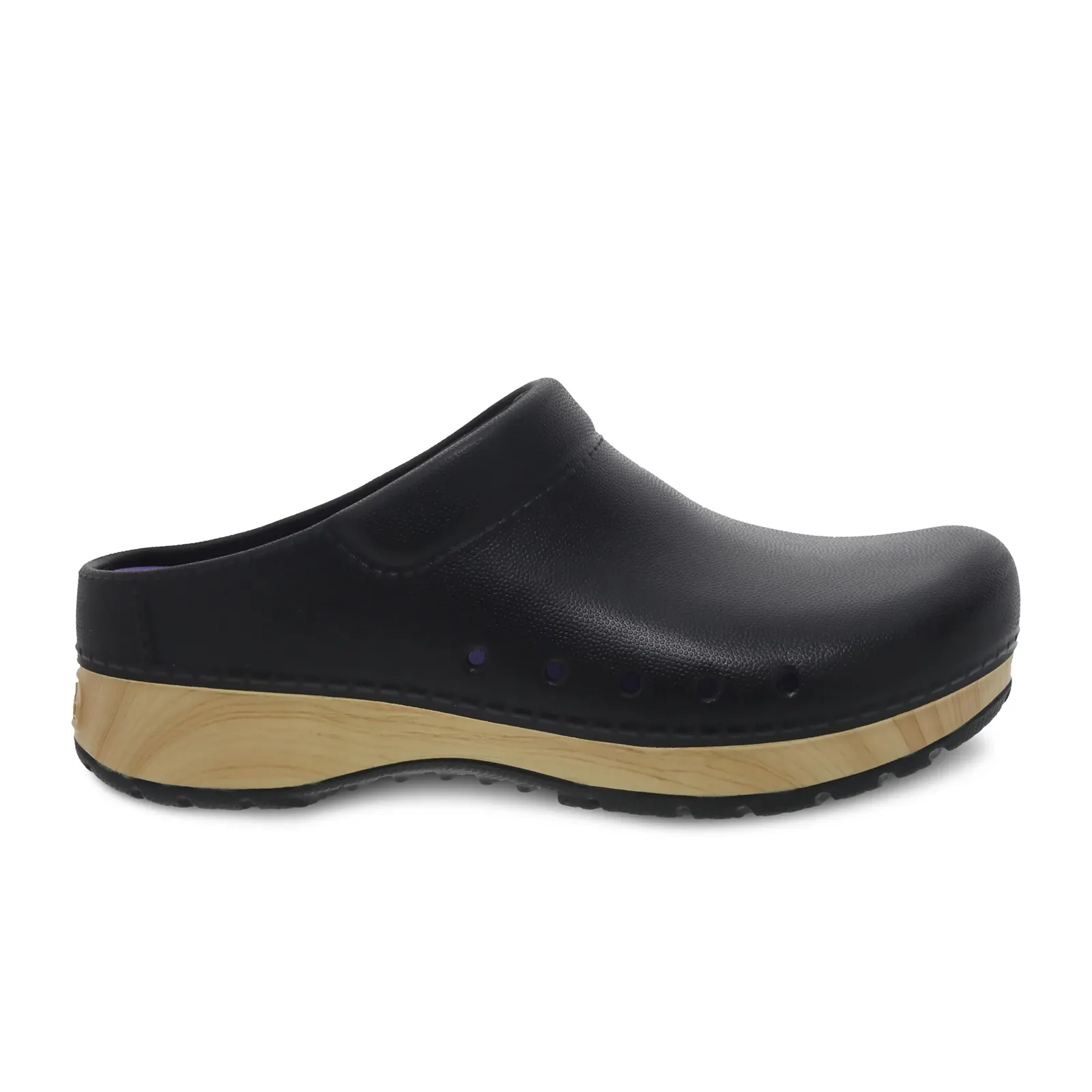Dansko Kane Clog (Women) - Black Molded