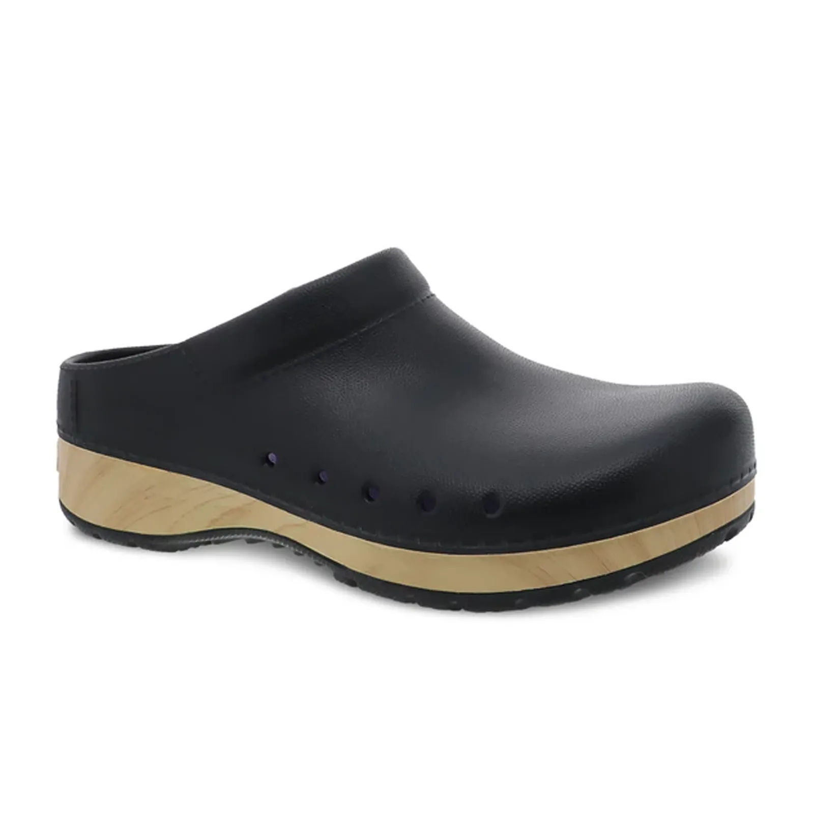 Dansko Kane Clog (Women) - Black Molded