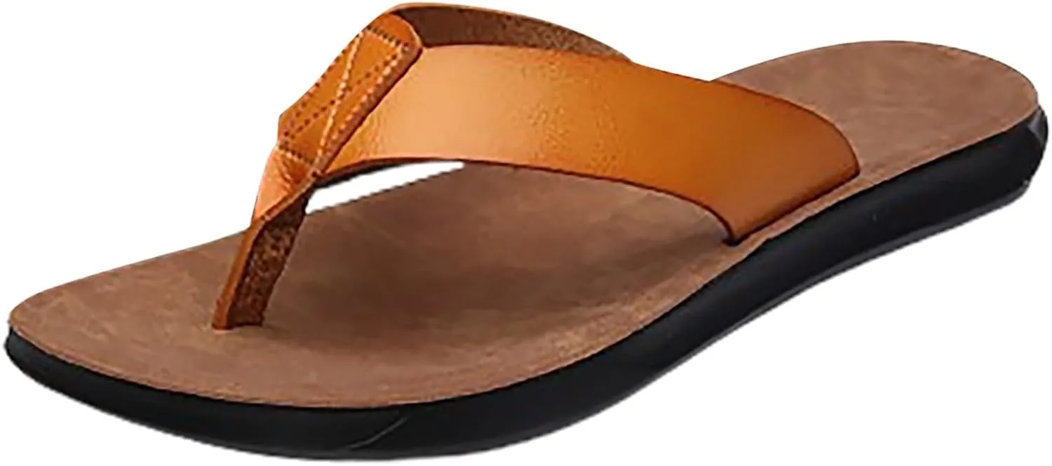 Fashion Men's Summer Beach Breathable Shoes Sandals Male Slipper Flip Flops Flat Shoes Mens Flip Flops Sandals