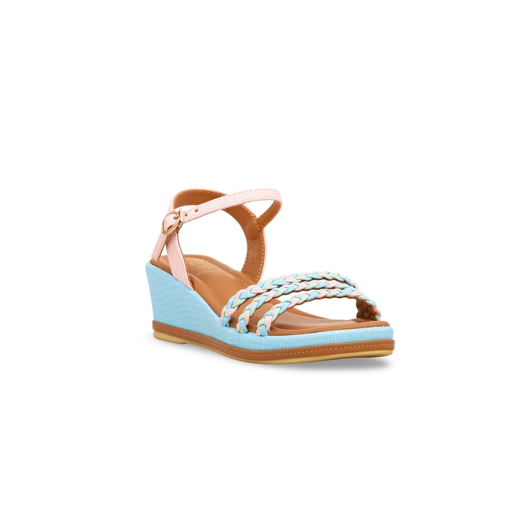 Girls Sky Blue Formal Sandal KD9703
