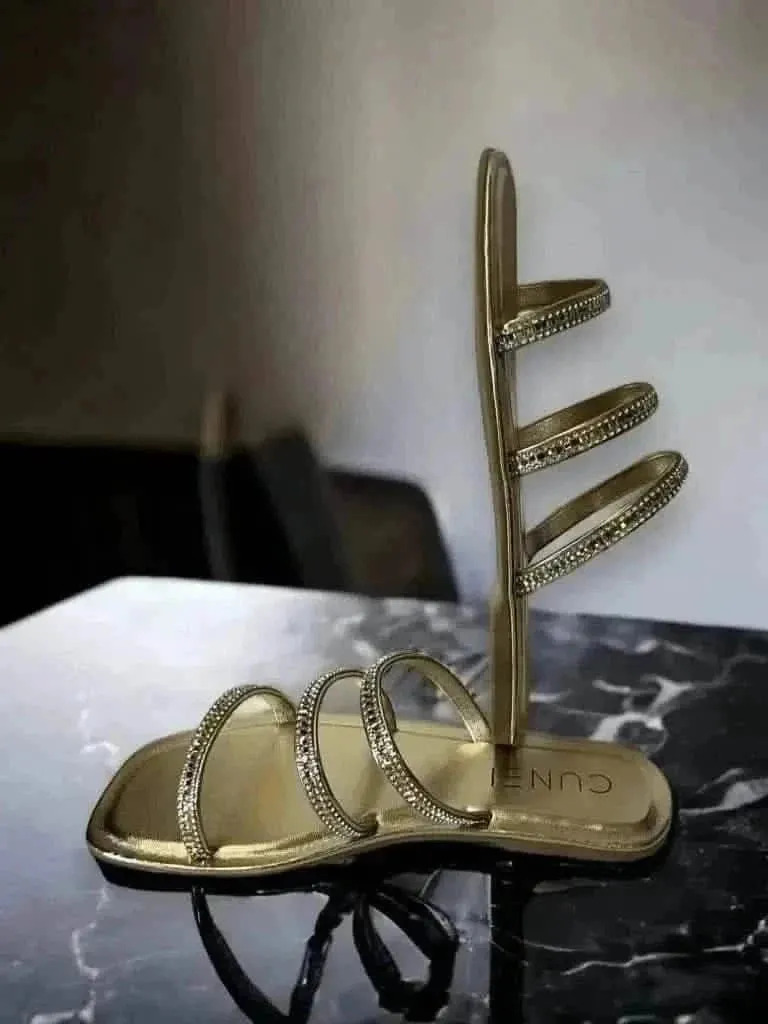 Golden Shimmer Flats