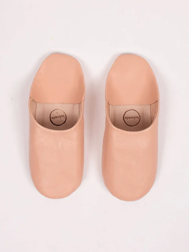 Handmade Babouche Slippers | Nude