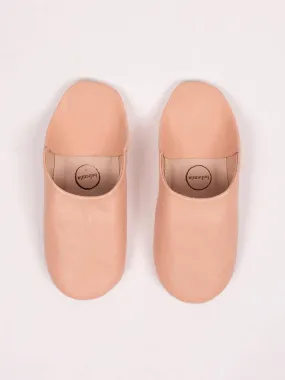 Handmade Babouche Slippers | Nude