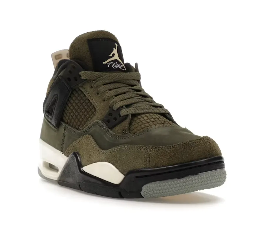 JORDAN 4 RETRO SE CRAFT MEDIUM OLIVE (GS)