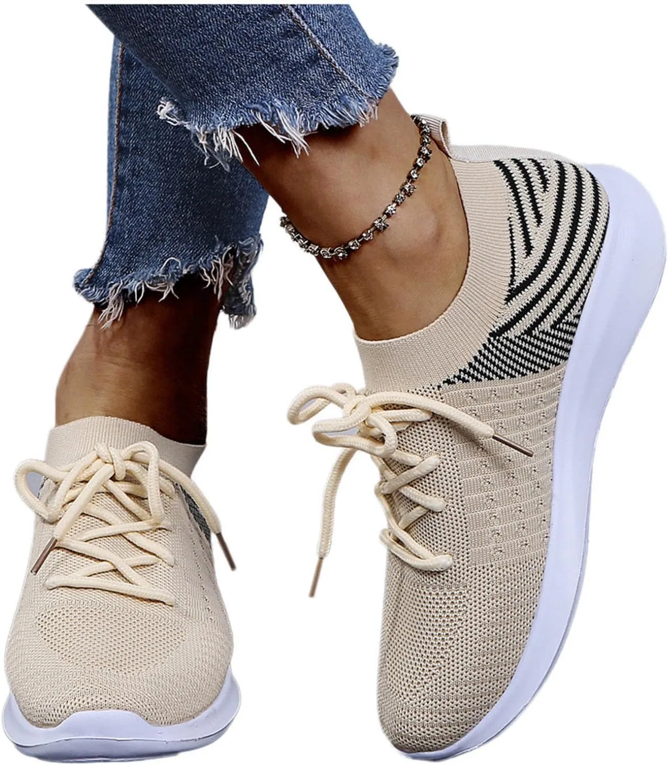 Masbird Sneakers for Women Walking Shoes Sport Sneakers Outdoor Breathable Running Shoes Fitness Mesh Women's Sneakers