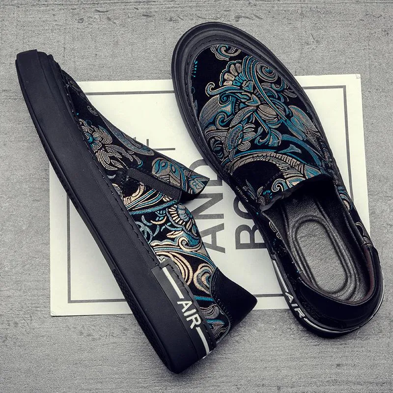 Men's Autumn Genuine Leather Slip-On Loafers