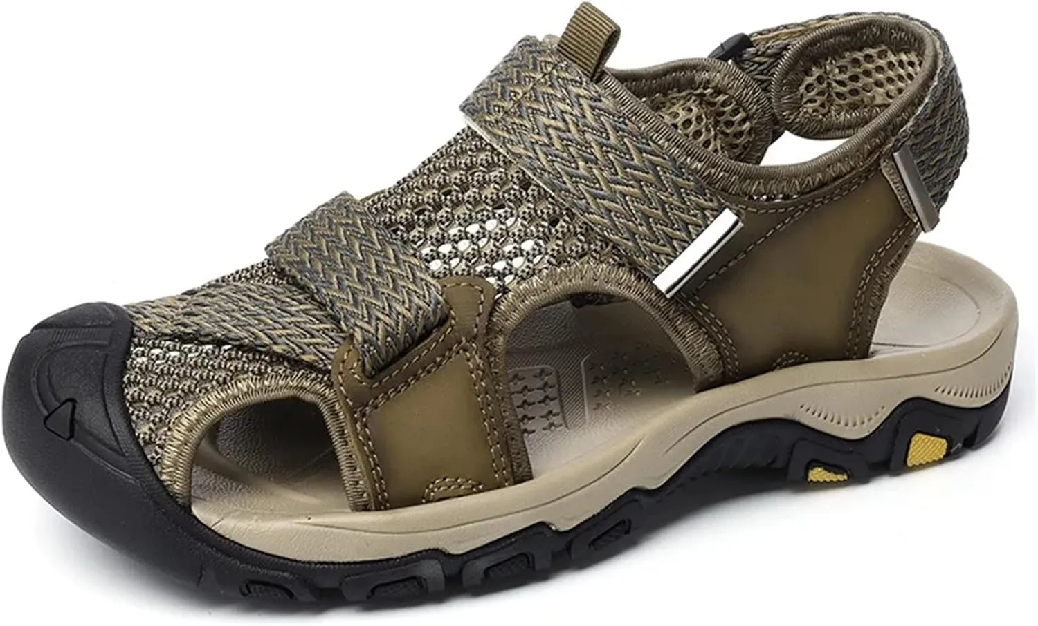 Men's Soft Sandals Breathable Mesh Men's Beach Sandals