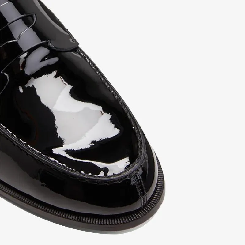 Modern Round Toe Slip-On Dress Shoes