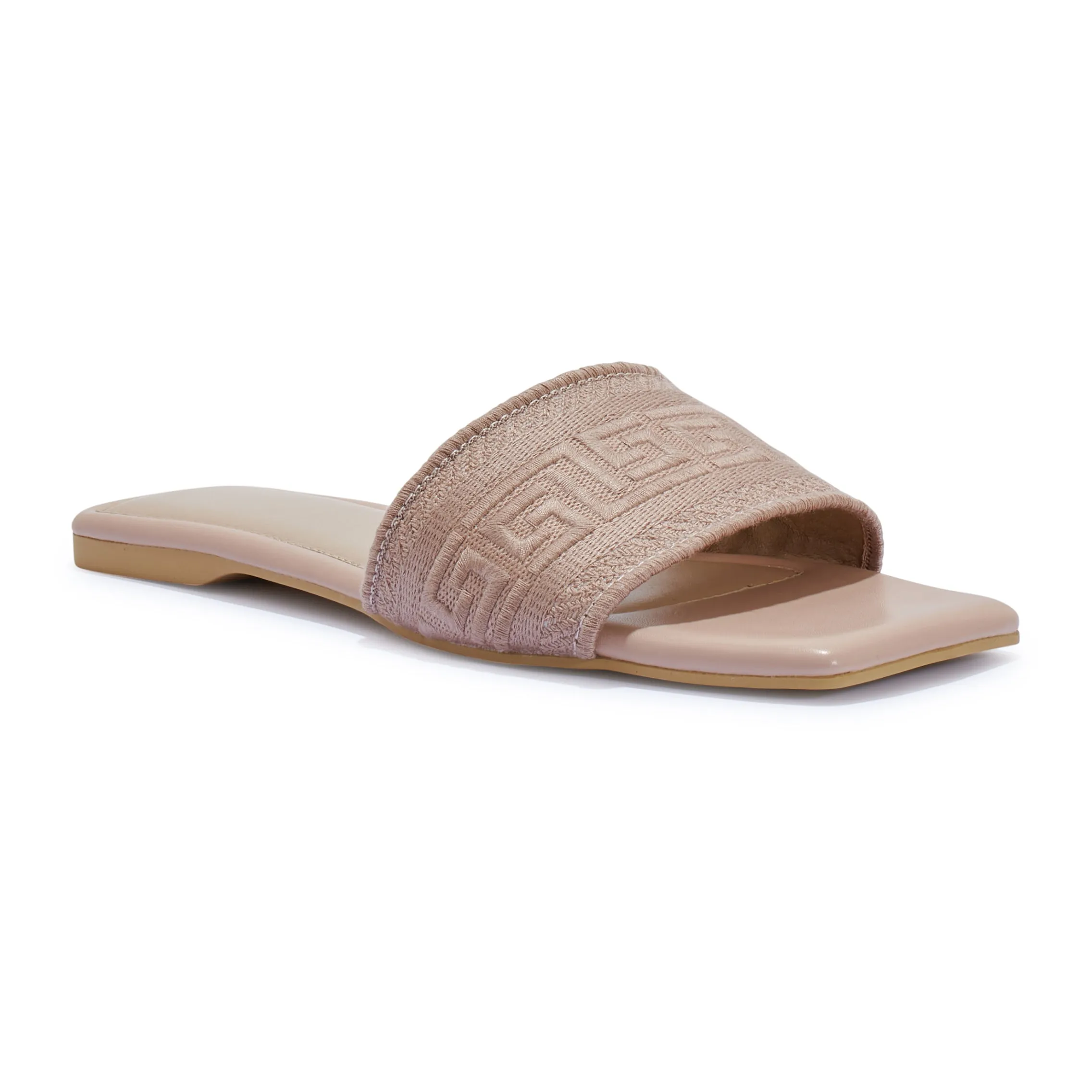 PARKER30 EMBROIDERY BAND FLAT SANDAL