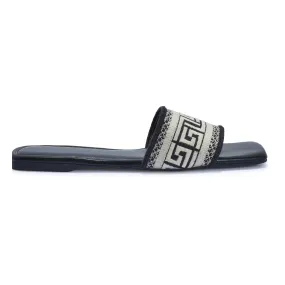 PARKER30 EMBROIDERY BAND FLAT SANDAL