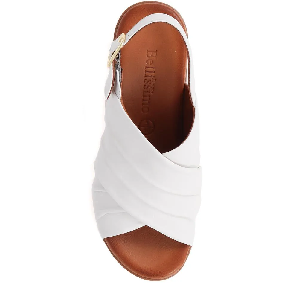 Platform Wedge Heel Mules  - BELMETIN39003 / 325 439