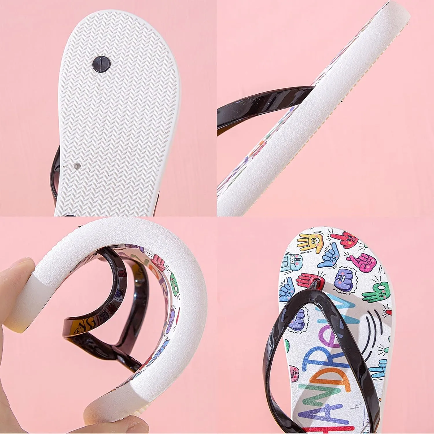 Slippers Woman Men and Women Flat Sandals Fashion Beach Toe Herringbone Slippers Indoor Flip Flops Women Cushion