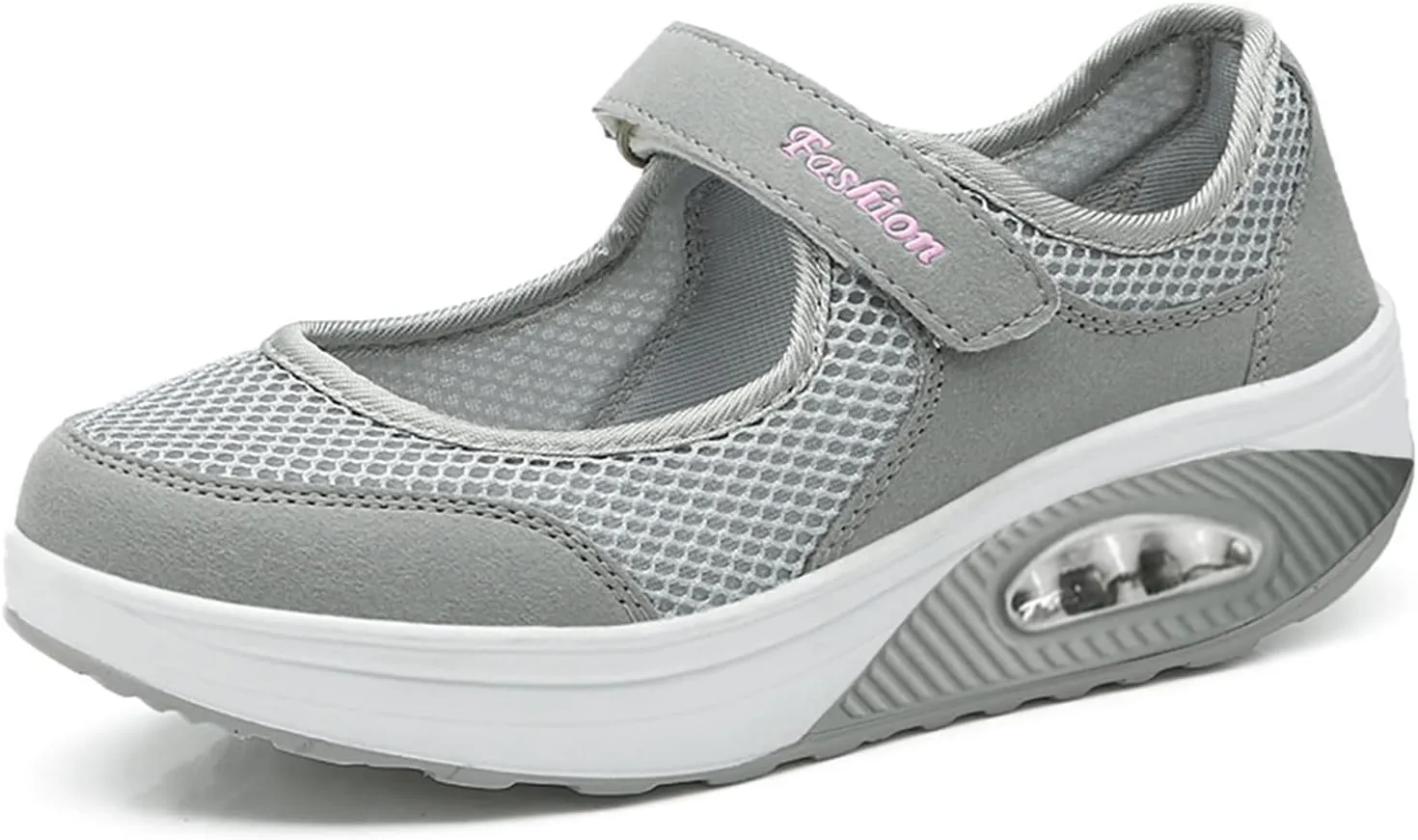 Women's Air Walking Shoes Orthopedic Diabetic Breathable with Arch Support Sneakers Casual Platform Mesh Sandals