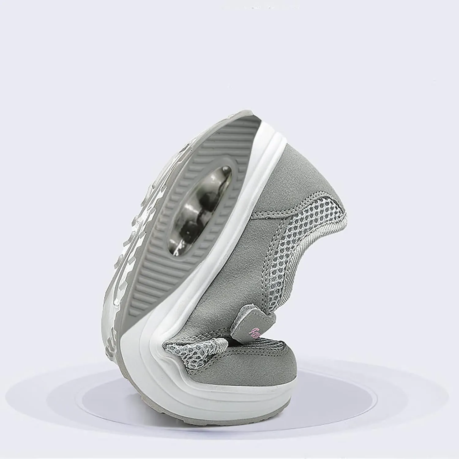 Women's Air Walking Shoes Orthopedic Diabetic Breathable with Arch Support Sneakers Casual Platform Mesh Sandals