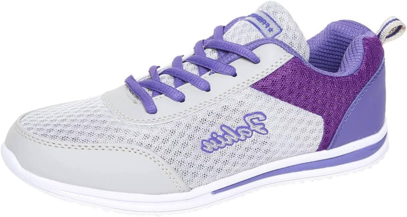 Women's L𝐨w Heel Breathable Shoes Women's Woven Casual Soft Sole Shoes Mesh Slip On Sneakers Wide Width Orthopedic Walking Sneaker