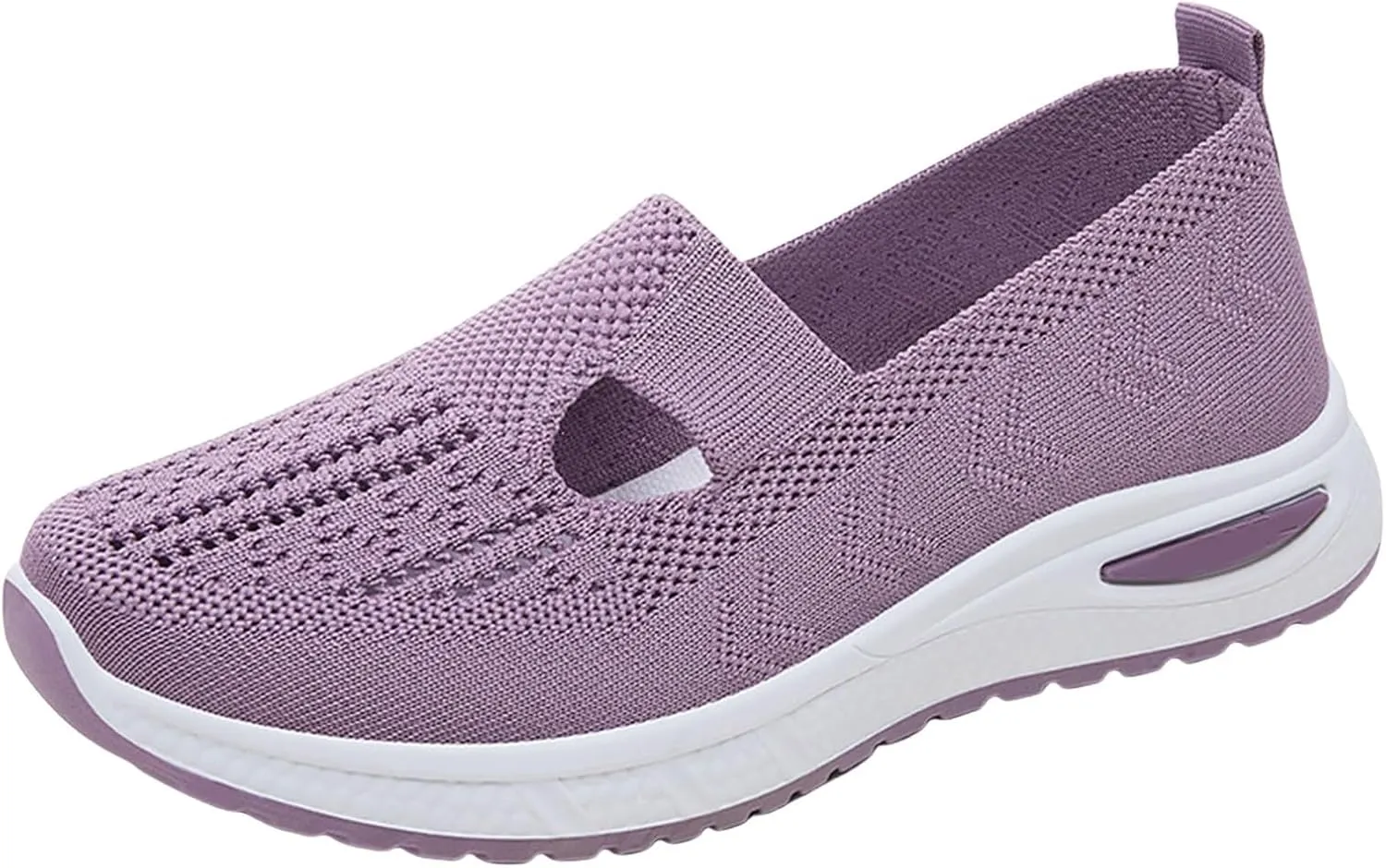 Women's Woven Orthopedic Breathable Soft Walking Walking Shoes Women Jogging Dress Casual Shoes Waterproof Sneakers Slip On Tennis Shoe White Loafers